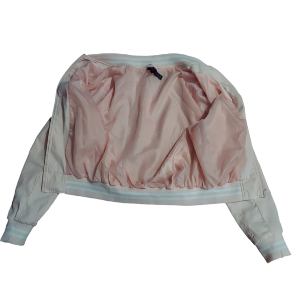 Betsey Johnson Performance Side Stripe Bomber Jacket - Picture 11 of 15